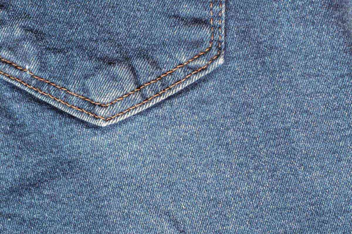 Raw denim detail and texture